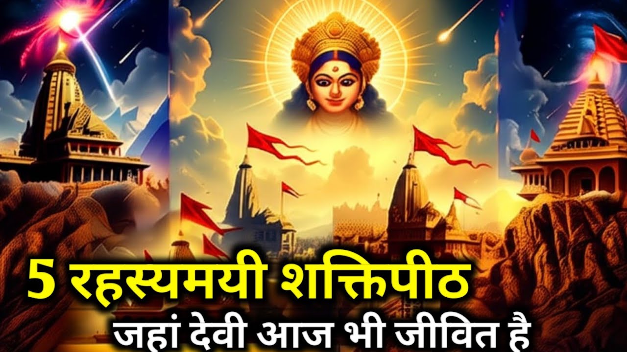 5 रहस्यमयी शक्तिपीठ | जहां देवी जीवित स्वरूप में विराजमान हैं | Shaktipeeth Yatra