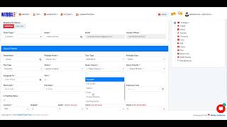 How to Create Inquiry on NibbleTravoTech CRM Software
