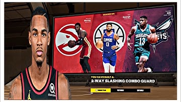 THIS 2 WAY SLASHING COMBO GUARD BUILD NBA 2K23 IS VERY VERSATILE (SHOOTING GUARD FROM HELL)