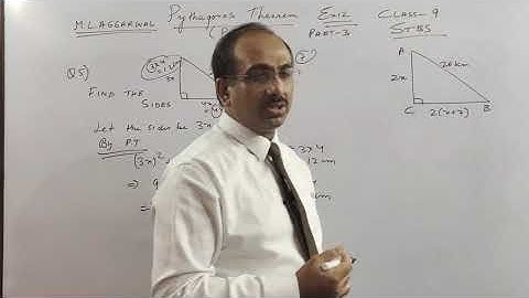 Pythagoras theorem|Part 3|Class 9|Maths| ICSE