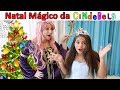 Natal Mágico da CINDEBELA - Historinha da Bela Bagunça, Princesa Cinderela em Portugues