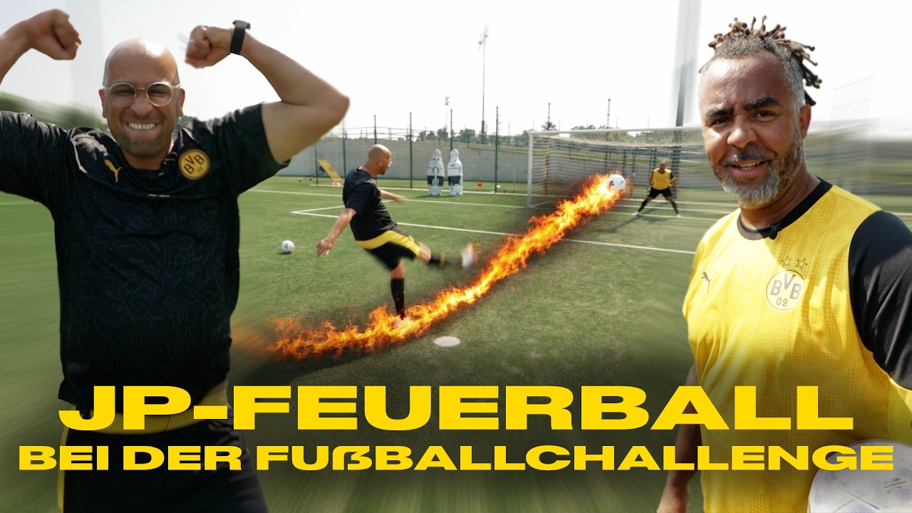 BVB x @jpperformance | Owo & JP in der Fußball-Challenge und im Stadion! | Teil 2/2