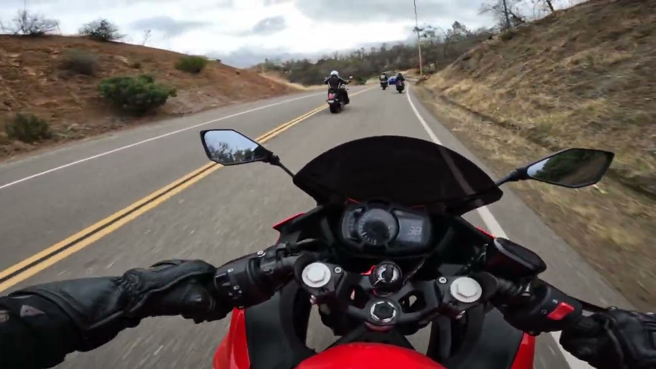 Canyon Group Ride on the Ninja 400 | Lake Berryessa, CA