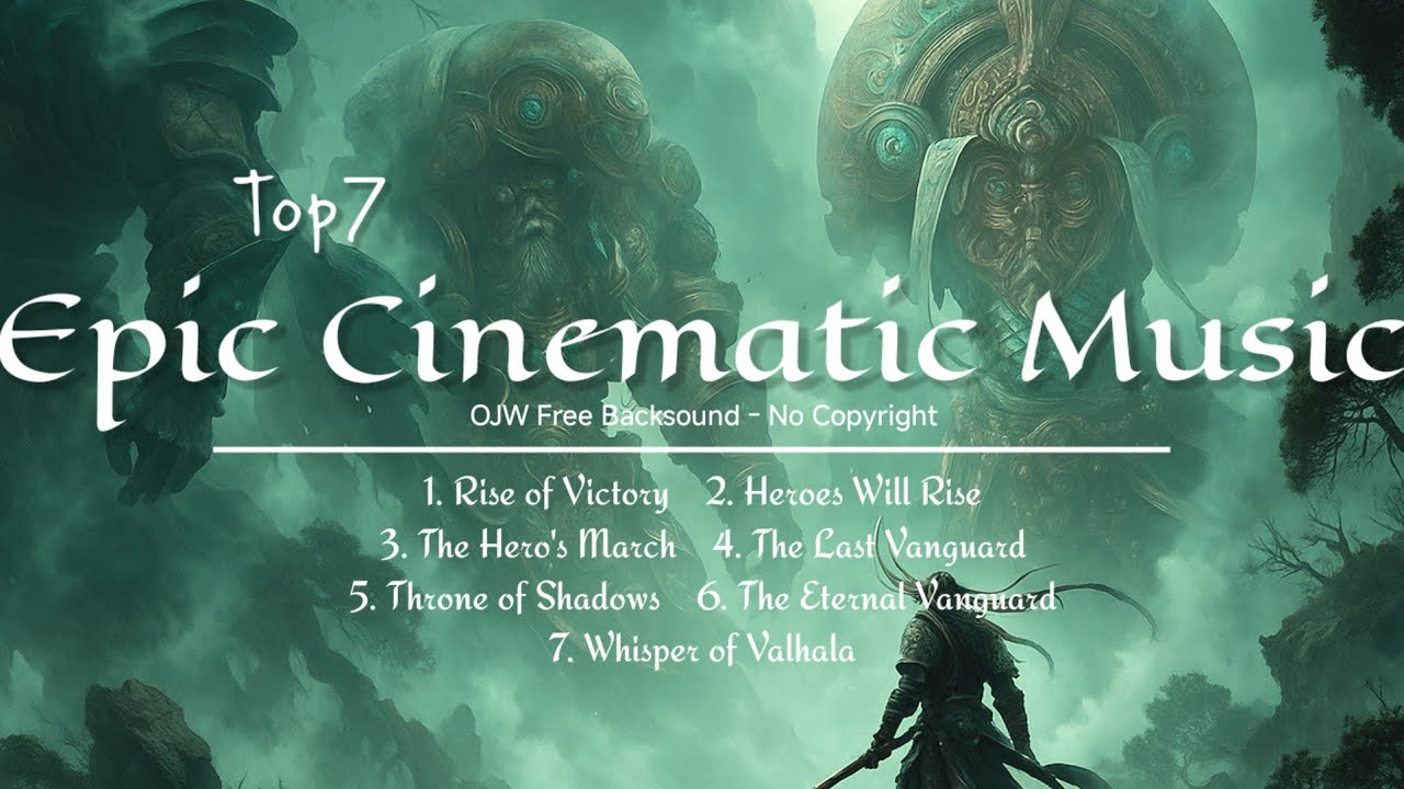 Top 7 Epic Cinematic Music – OJW Free Backsound (Royalty-Free) No