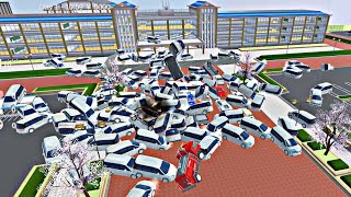 collect all cars 😱 🚗 || sakura school simulator || #sakuraschoolsimulator #allcar #cartoon #sakura