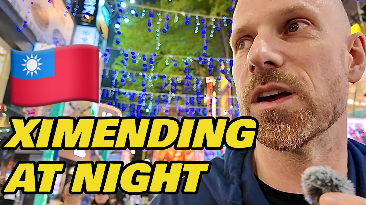 Ximending Walking Tour at Night - Taipei, Taiwan 🇹🇼