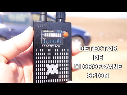 DETECTOR DE MICROFOANE - BUG DETECTOR