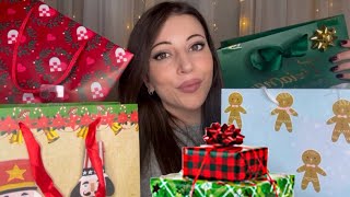 TI RILASSO CON I MIEI REGALI DI NATALE ♥️ ASMR ITA