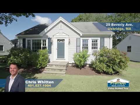 29 BEVERLY AVE, Uxbridge, MA home video tour