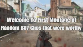 BO7 Console: Random Clips #1