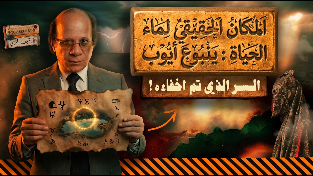 سر معجزة شفاء سيدنا أيوب| المكان الحقيقي لينبوع ماء الحياة والسر الذي لم يقال| معجزة الله في الأرض!!