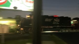NS H56 passing by Market St RR Crossing