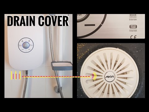 AKW - How to remove AKW shower drain cover