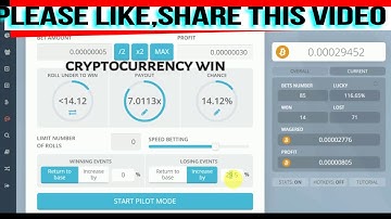 BitSler - Earn Free BITCOIN ! Earning Method ! Without Invest ! bitsler low amount trick 2018