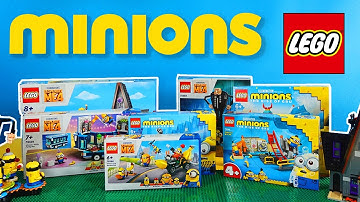 I Built EVERY Minions LEGO SET