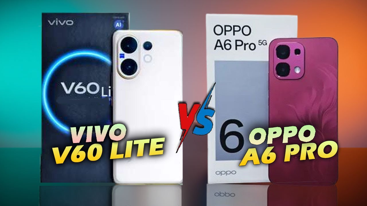 النتيجة هتزعل ناس كتير🔥| Vivo V60 Lite vs Oppo A6 Pro – مقارنة قوية
