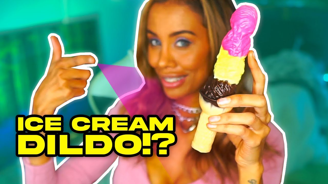 THIS is a DILDO!? Squishy Ice Cream Dildo🍦 Adult Toy Review 🔞  