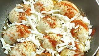 البيض علي الطريقة التركية تنفع وجبة عشاء أو سحور في شهر رمضان طعمها خرافة