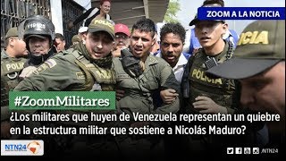 ¿Se logra el quiebre militar en Venezuela con las deserciones?