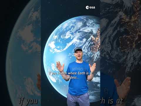 Why do we launch rockets from the equator? 🚀 #shorts