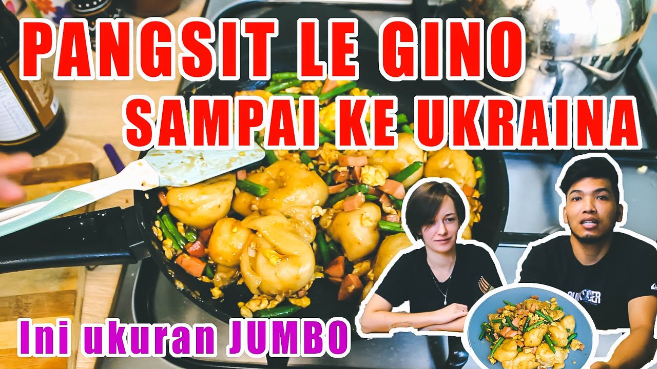 PANGSIT LE GINO VIRAL SAMPAI KE UKRAINA, KULITNYA BUATAN BENSI SENDIRI