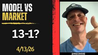 I Fixed My MLB Model⦠And It Changed Everything (Model vs Market 4/13/26)