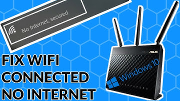 How To: fix Windows 10 WiFi problems (Connected, No Internet)!