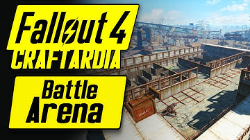 Fallout 4 Starlight Drive In Battle Arena [Wasteland Workshop] - Fallout 4 Settlement Building PC
