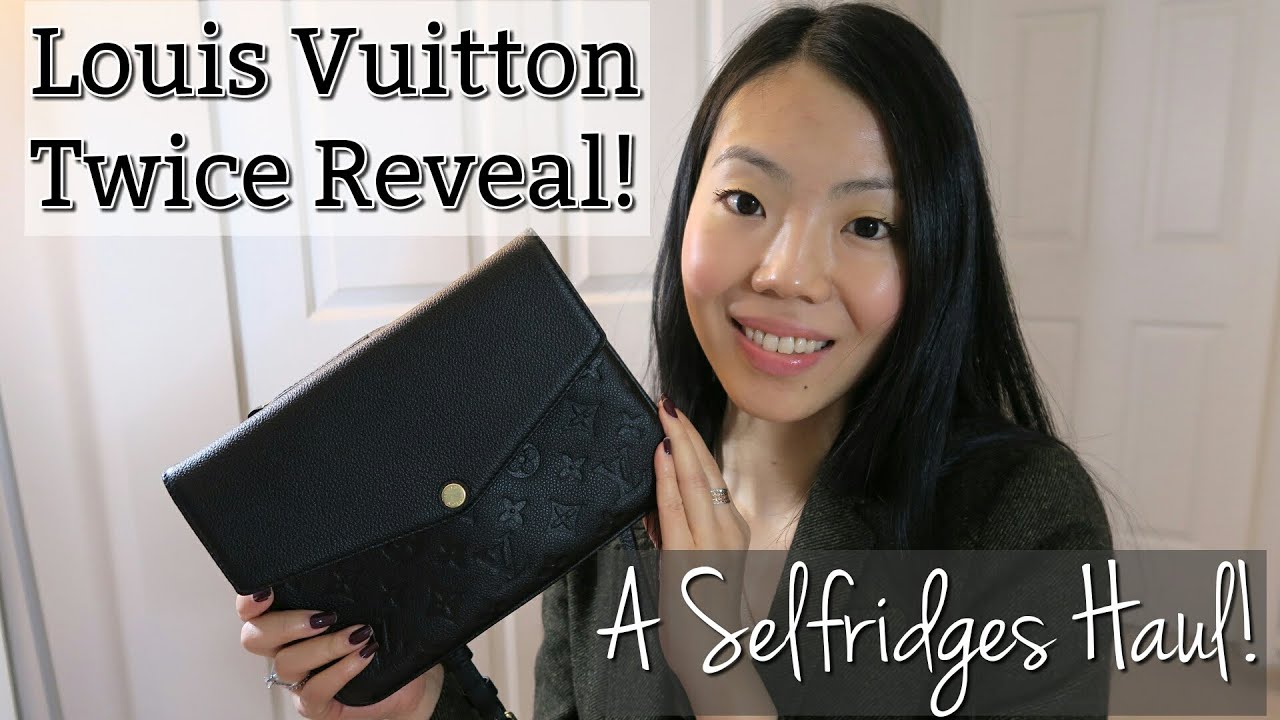 Louis Vuitton Twice! My Selfridges Personal Shopping Haul | FashionablyAmy - YouTube