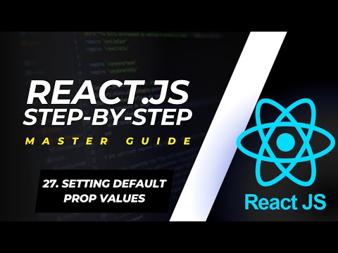 Setting Default Prop Values | React Component 2024