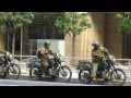 【陸上自衛隊】偵察バイク隊 移動中？Japan Ground Self-Defense Force