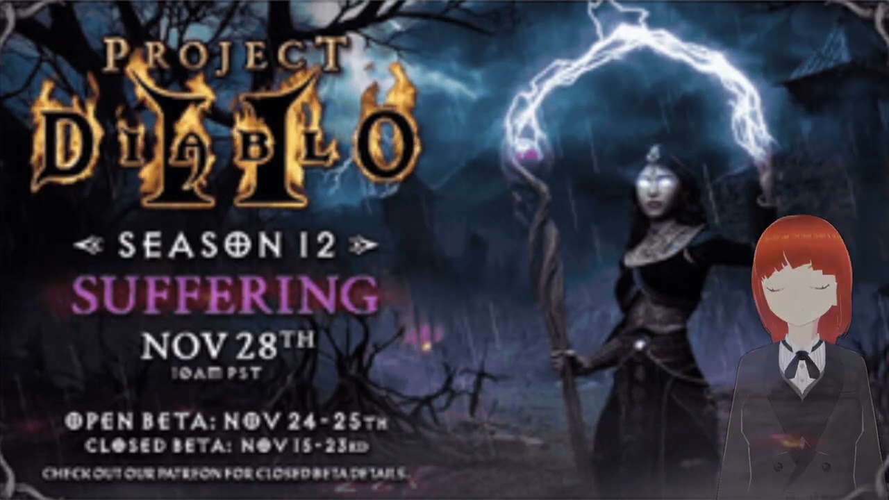 12-й сезон Project Diablo 2 уже здесь — Сезон страданий | План закрытого бета-тестирования Cobra ...
