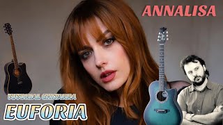 Tutorial chitarra - EUFORIA di ANNALISA Ritmo e accordi