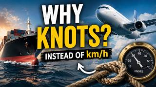 Why Ships and Planes Use Knots Instead of km/h