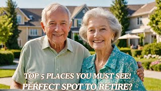 Top 5 Retirement Destinations for You! PERFECT SPOT TO RETIRE?🌎🏌🧓🏽🛏️#travel #shorts #DreamRetirement