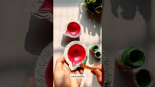 Diya Painting At Home| Diwali Diya Painting| #diyapainting #diyadecoration #diwalidecorideas #diy