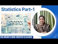 Statistics Part-1 | DNB Theory Class | DNB OBGYN coaching All India chapter| Live Class