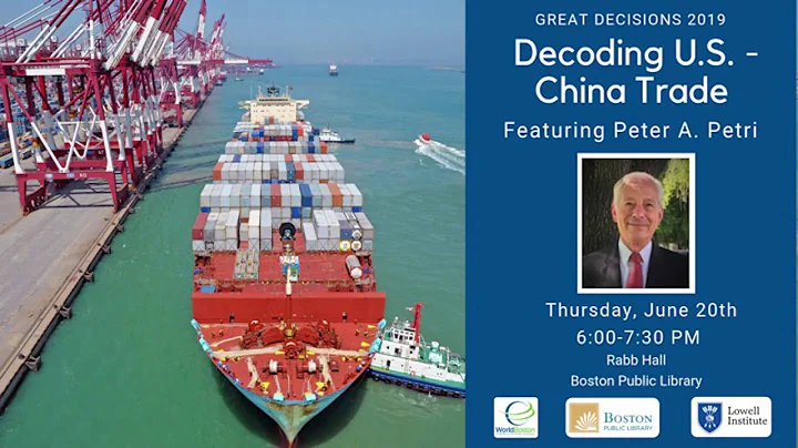 Peter Petri: Decoding U.S.-China Trade