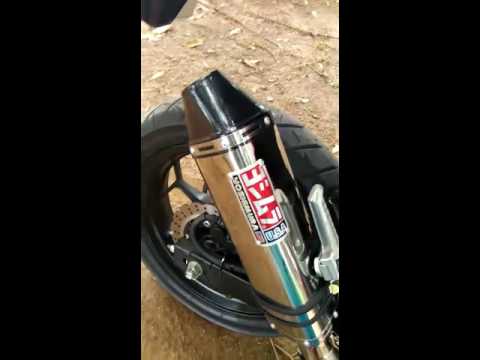 tes suara 250 fi knalpot racing yoshimura trc usa titanium series custom slip on tes suara 250 fi knalpot racing yoshimura trc usa titanium series custom slip on