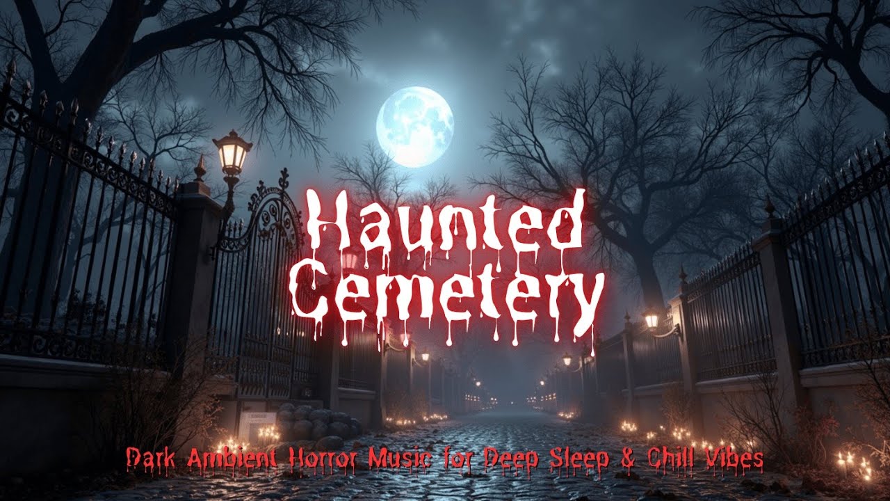 Кладбище с привидениями | Хоррор-музыка для страшных историй и сна | Жуткие эмбиент-звуки