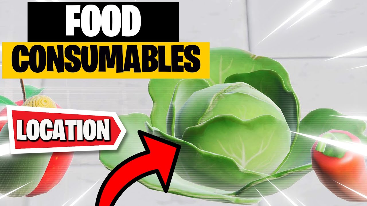 Fortnite Use Food Consumables Location week 10