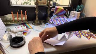 How to make Hanukkah Dreidels Crafting Party Decorations Sweets Gift Boxes Table Decor
