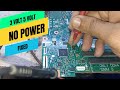 dell vostro 3468 not turning on issue - no power - not charging - problem - laptop repair