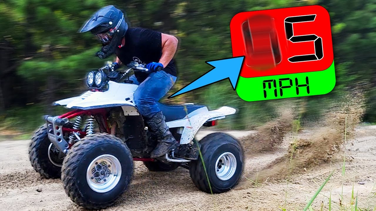 First ride on the Yamaha Warrior... I'm kinda shocked...