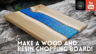 Making A Resin and Wood Chopping Board (River Effect)
