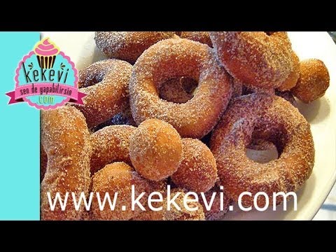 Kek Donut / Donat Tarifi (Tarçınlı) - Kek Tarifleri Kekevi.com Dan Alınır!:)