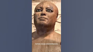 4 500 Year Old Ancient Egyptian Wooden Statue With Lifelike Eyes 