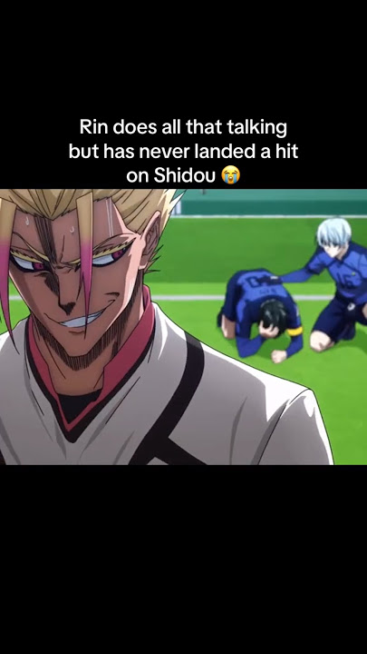 Rin is all bark no bite 😭🙏 #anime #bluelock #ryusei