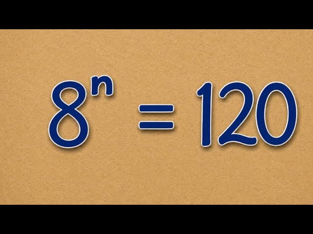 Solving Exponential Equations Using Logarithms