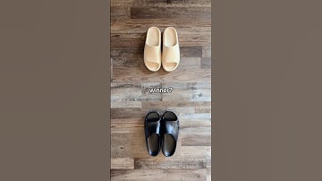 REACTX REJUVEN8 SLIDES VS YEEZY SLIDES REVIEW ✨ #shorts #nike #yeezy #slides #rejuven8 #trending